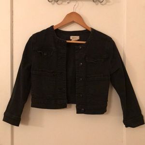 Black denim H&M jacket
